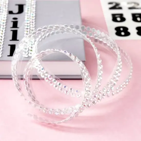 Bling on a Roll&trade; Double Row Rhinestones by Recollections&trade; Iridescent {3}