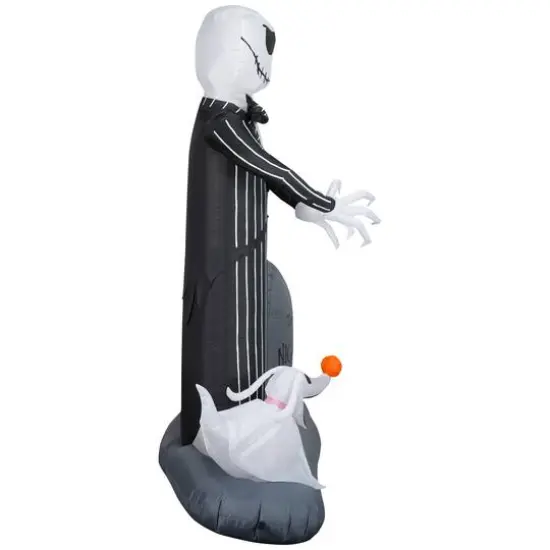 6.5ft. Airblown&reg; Inflatable Jack Skellington Halloween Town {4}