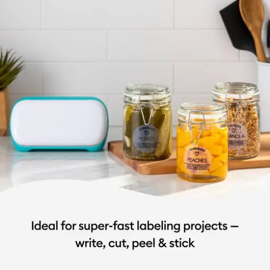 Cricut Joy&trade; Smart Label&trade; Removable Writable Vinyl, Transparent {5}