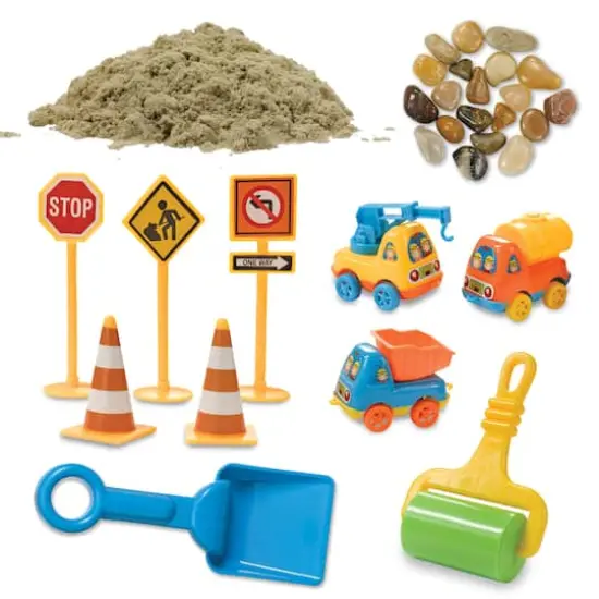 Creativity for Kids&reg; Construction Zone Sensory Bin {4}