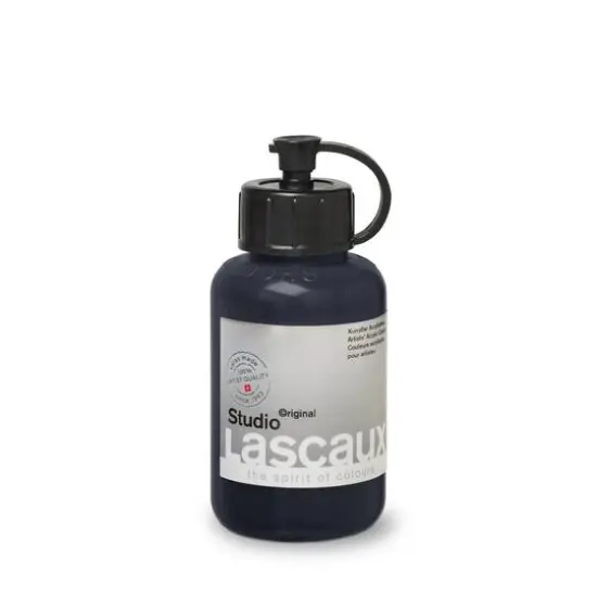 Lascaux Studio Acrylic Paint, 85mL 941 Indigo {1}