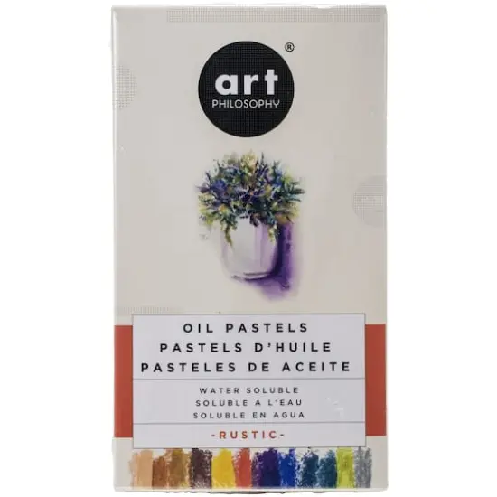 Prima&reg; Art Philosophy&reg; Rustic Water Soluble Oil Pastel Set {1}