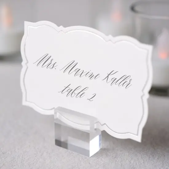 Clear Place Card Holders, 12ct. by Celebrate It&trade; {3}