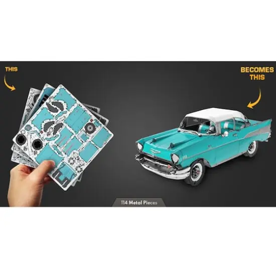 Metal Earth&reg; 1957 Chevrolet Bel Air Steel Model Kit {3}