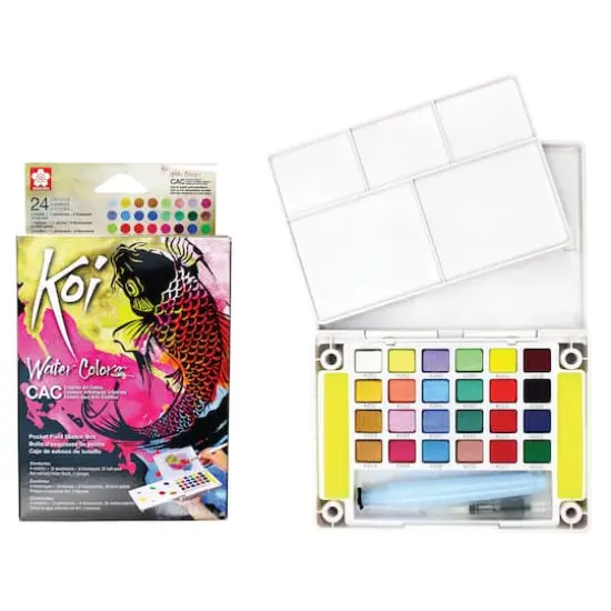 Koi&reg; Water Colors&trade; Pocket Field Sketch Box {5}