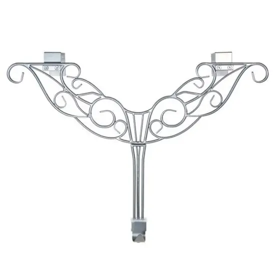 Village Lighting Adjustable Antler Wreath Hanger Silver {5}