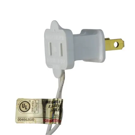 6.5ft. Pre-Lit Woodbury White Pine Artificial Christmas Tree, Green Lights {7}