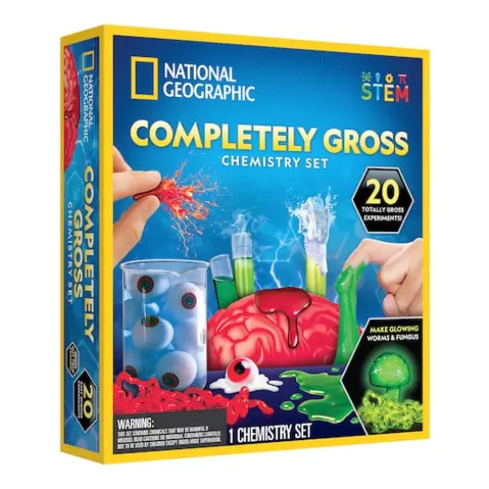 National Geographic&trade; Completely Gross Chemistry Set {1}