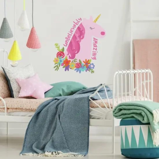 RoomMates Unicorn Peel & Stick Giant Wall Decals {3}
