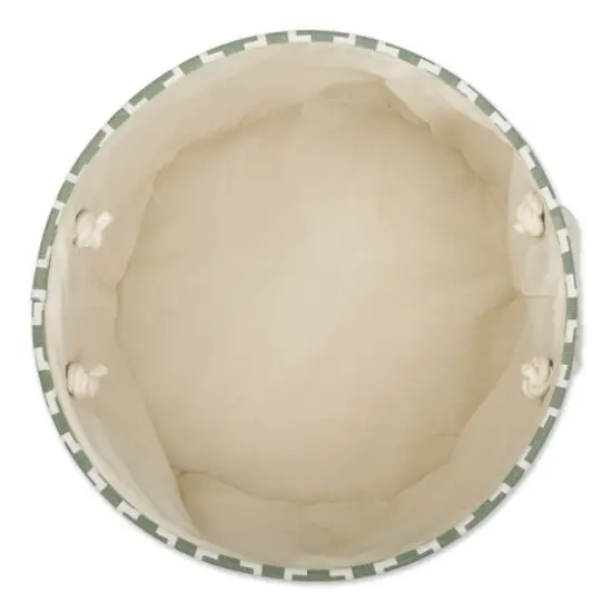 DII&reg; Large Round Polyester Lattice Bin Artichoke {4}