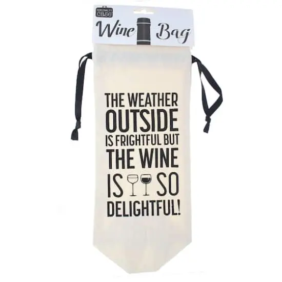 Personality Case&trade; Delightful Canvas Wine Bag {4}
