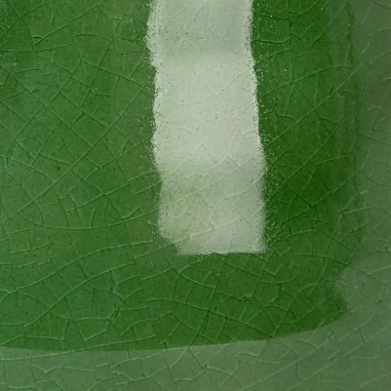 Hello Honey&reg; 10.5" Green Raised Dots Terra Cotta Planter {5}