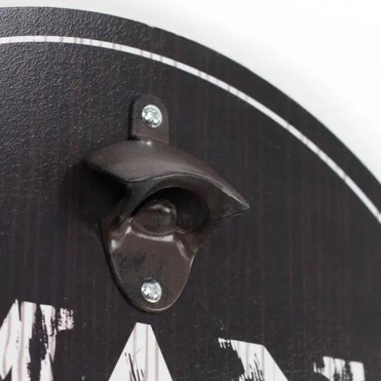 American Art D&eacute;cor&trade; Man Cave Bottle Opener & Cap Catcher Wall D&eacute;cor {4}