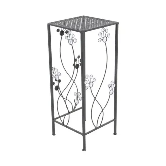Black Metal Traditional Plantstand Set {6}