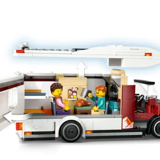 LEGO&reg; City Holiday Adventure Camper Van Toy Vehicle Set 60454 {6}