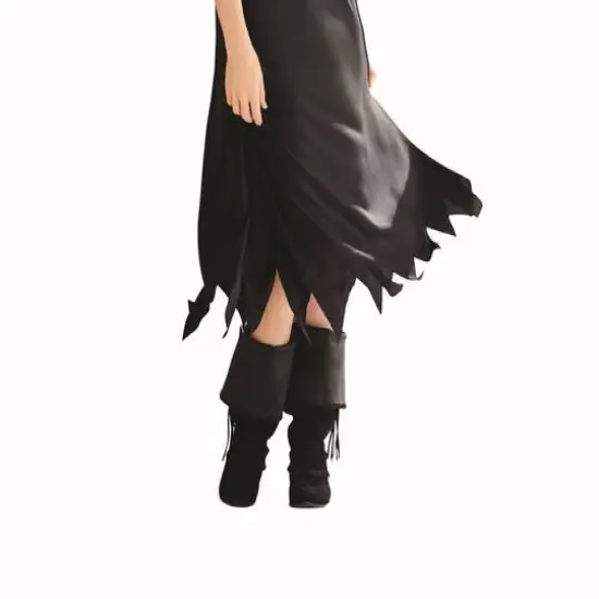 Small Red & Black Pirate Ladies Costume {4}