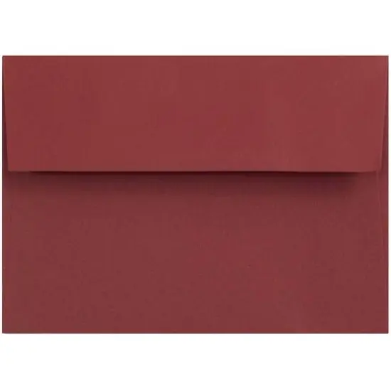 JAM Paper A1 Premium Invitation Envelopes, 50ct. Dark Red {1}