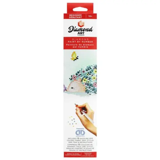 Diamond Art Beginner Hedgehog Paint by Number Kit {3}
