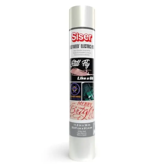 Siser&reg; EasyWeed&reg; Electric Heat Transfer Vinyl, 36" White Opal {1}