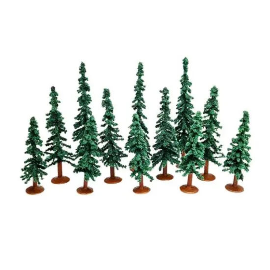 JTT Scenery Products Super Scenic Mini Evergreen Trees, 12ct. {1}