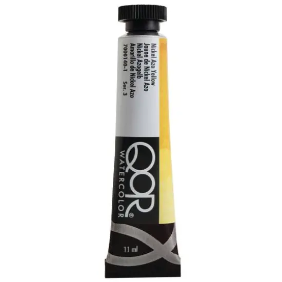 QoR&trade; Watercolor Tube, 11mL Nickel Azo Yellow {1}
