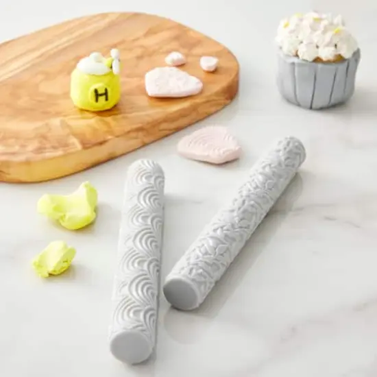 Vine & Rainbow Texture Rollers by Craft Smart&reg; {3}