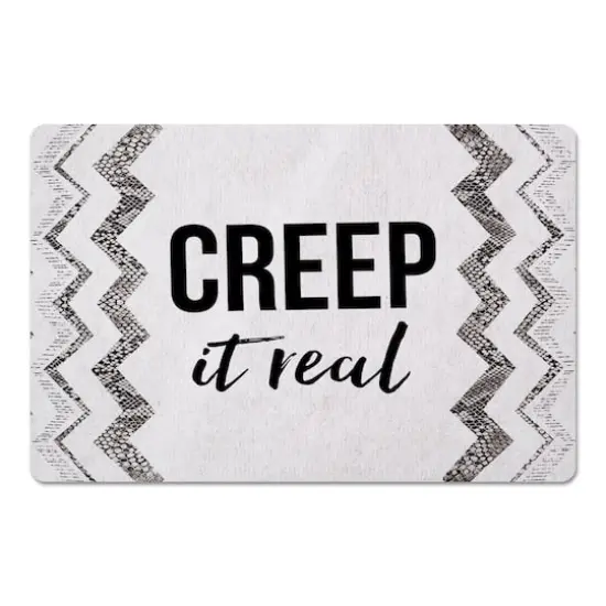 Creep It Real Floor Mat {1}