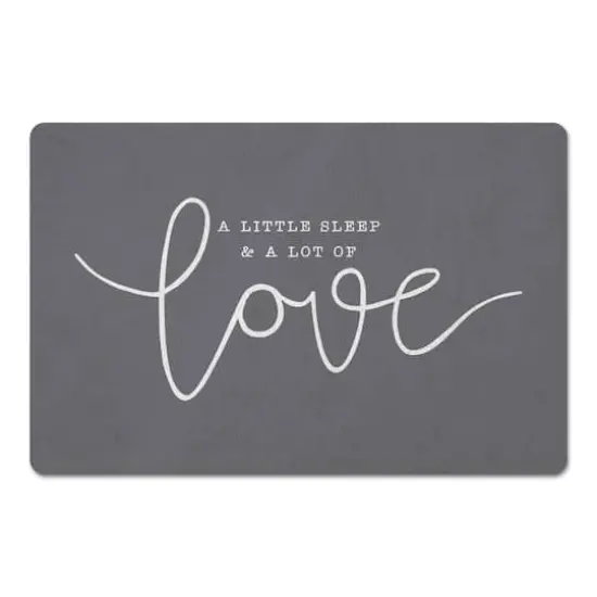 A Little Sleep A Lot of Love 27" x 18" Floor Mat {1}