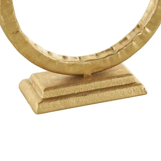 Gold Metal Tapered Candle Holder with Rectangle Base, 2ct. {5}