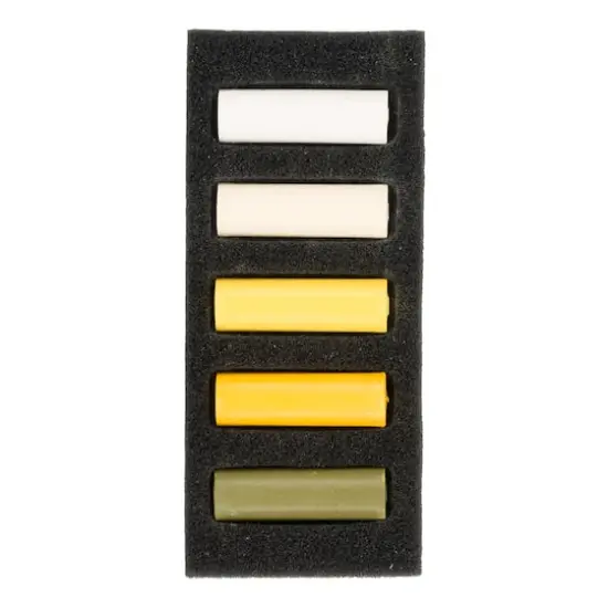Rembrandt 5 Color Warm Yellows Half Stick Soft Pastel Set {3}
