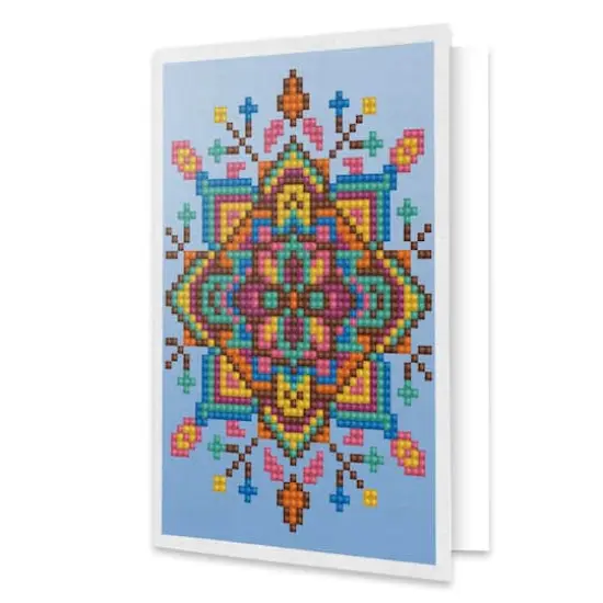 Diamond Dotz® Blue Star Diamond Painting Greeting Card Kit {1}
