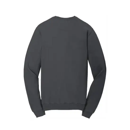 Port & Company&reg; Beach Wash&reg; Garment-Dyed Sweatshirt Coal {5}