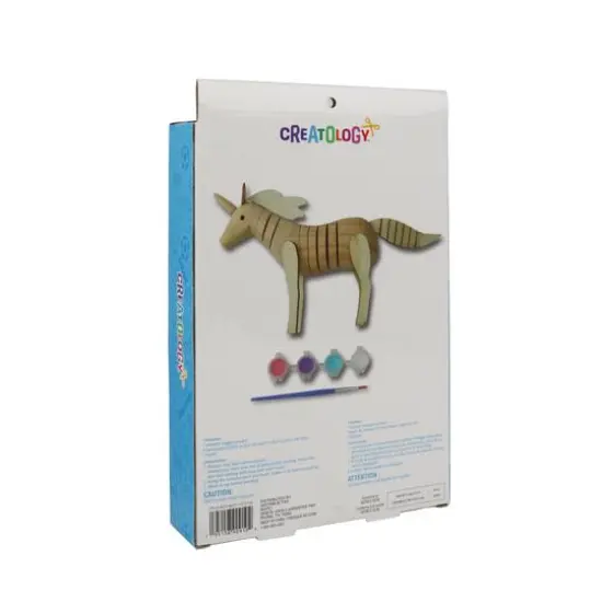 Wooden Wiggle Unicorn Kit by Creatology&trade; {6}