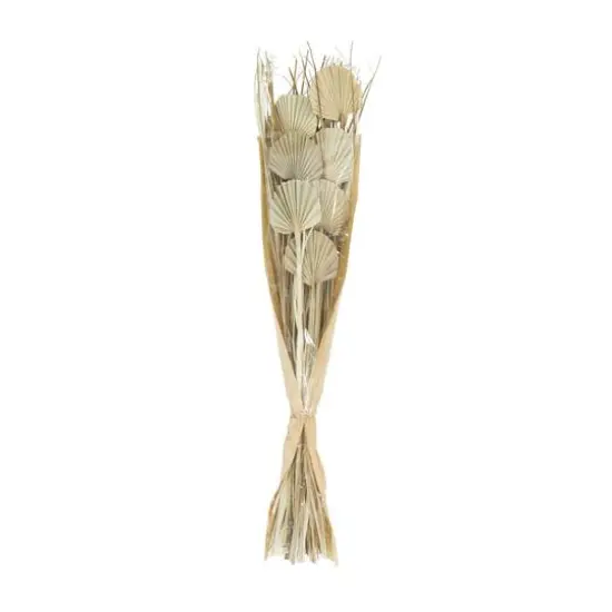 3ft. Brown Dried Plant Palm Leaf Natural Foliage with Grass {4}