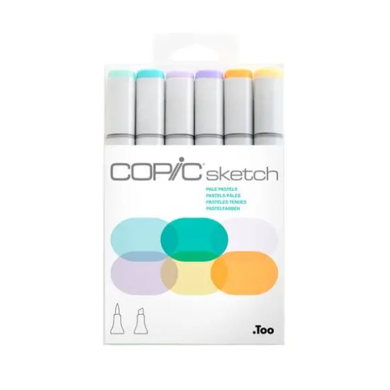 Copic&reg; Pale Pastels Sketch Marker Set {4}