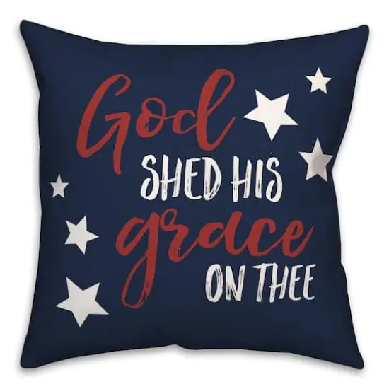 God Shed His Grace On Thee Throw Pillow {1}