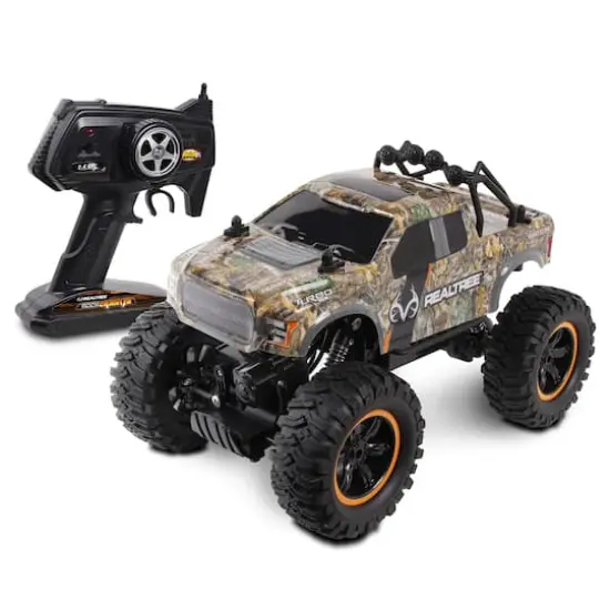 NKOK Mean Machines Rock Crawler RC Gray Camo Ford F-150 Raptor {1}