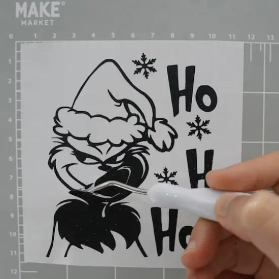 Glitter Permanent Vinyl by Make Market&reg; Black {4}