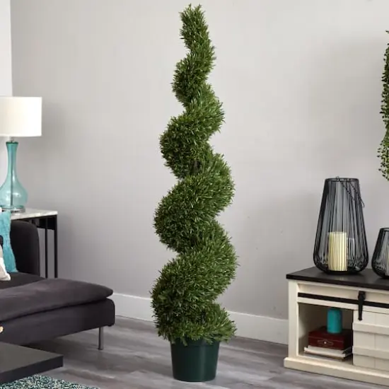 6ft. Potted Rosemary Spiral Tree {5}