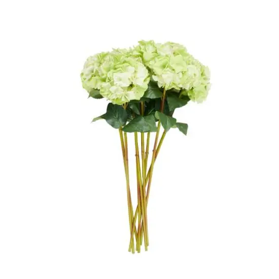32" Green Hydrangea Artificial Flower Stem, 8ct. {7}