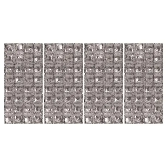 Beistle Silver Foil Balloon Backdrops {8}