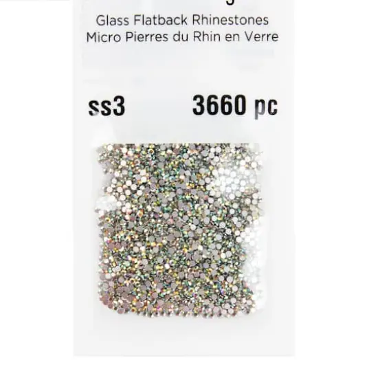 SS3 Glass Flatback Rhinestones by Bead Landing&trade; Aurora Borealis {3}