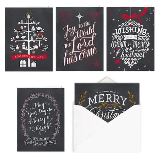 Hortense B. Hewitt Co. Christmas Chalkboard Holiday Cards {1}