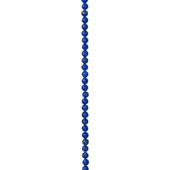 Blue Reconstituted Lapis Round Beads, 4mm by Bead Landing&trade; {1}