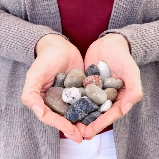 ArtSkills&reg; Small Decorative River Rocks {6}