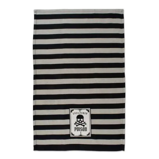 DII&reg; Assorted Skeleton Embellished Dishtowel Set {8}