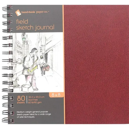 Hand Book Paper Co.&trade; Field Sketch Journal, 8" x 8" {1}