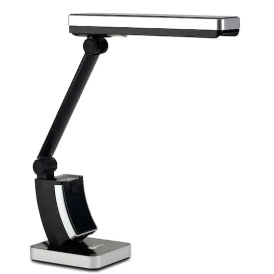 OttLite 13w Black HD SlimLine Task Lamp {1}