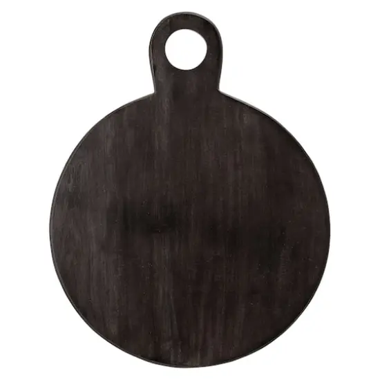 Hello Honey&reg; 19" Black Acacia Wood Tray/Cutting Board {1}