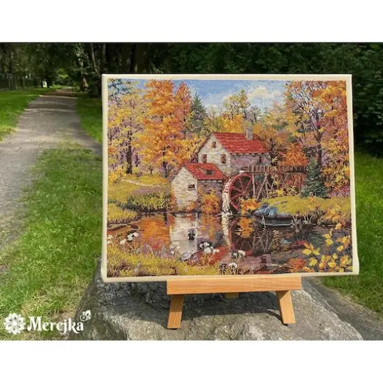 Merejka Watermill Counted Cross Stitch Kit {3}